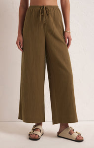 BARBADOS GAUZE PANT in OTTER~~FINAL SALE S LEFT
