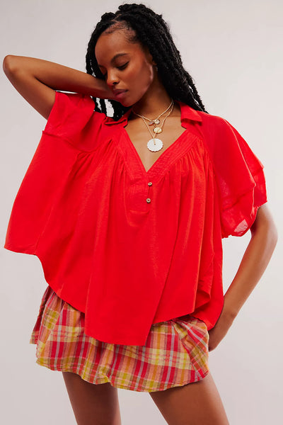 We The Free Sunray Babydoll Top~~FINAL SALE~~SIZE XS LEFT