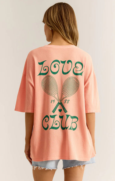 LOVE CLUB SOCAL OVERSIZED TEE~~FINAL SALE~~SIZE XS LEFT