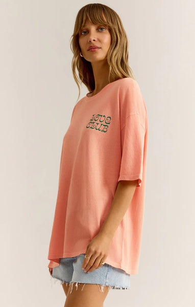 LOVE CLUB SOCAL OVERSIZED TEE~~FINAL SALE~~SIZE XS LEFT