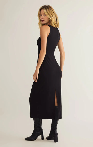 ADISON SECOND SKIN MIDI DRESS