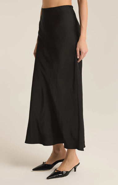 EUROPA LUXE SHEEN MIDI SKIRT