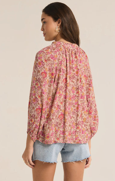 CARINE LIMA FLORAL TOP