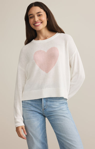 SIENNA HEART SWEATER