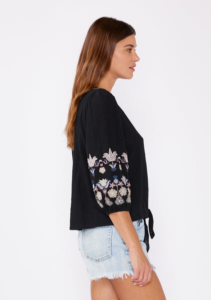 Alina Embroidered Blouse~~FINAL SALE