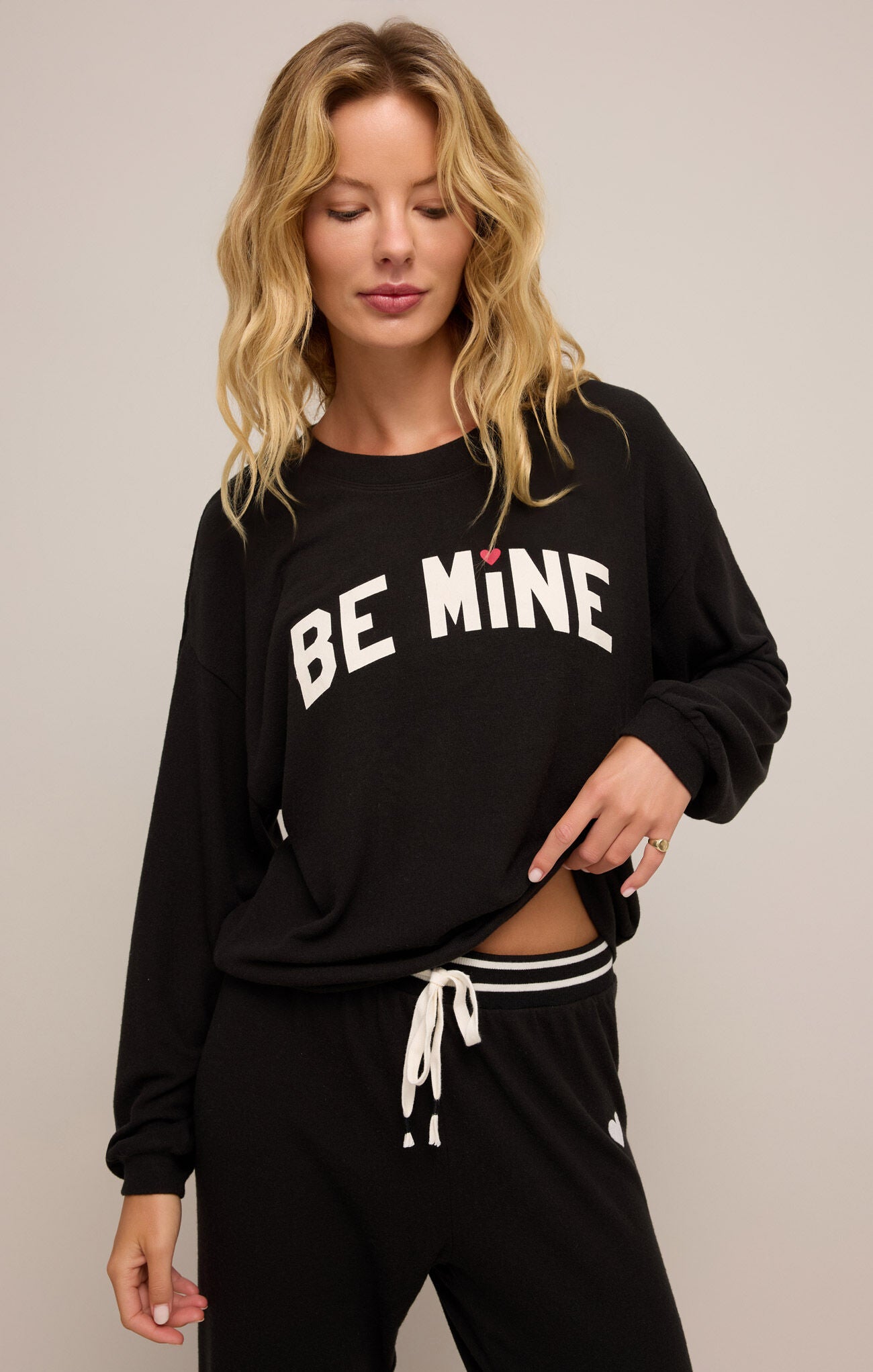 BE MINE LONG SLEEVE TOP