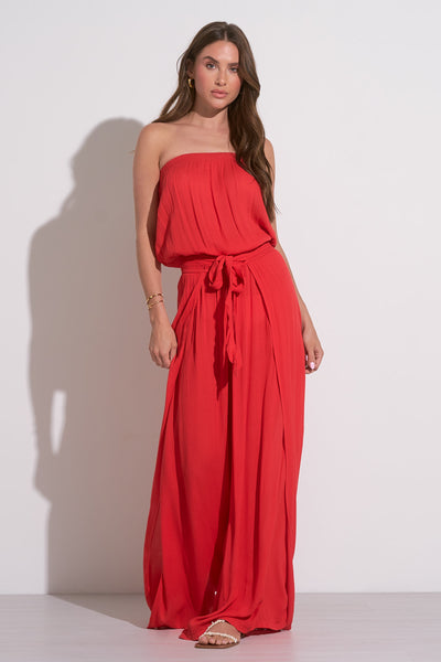 Strapless Jumpsuit