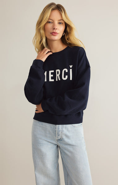 FIRST DATE SWEATSHIRT~~MERCI